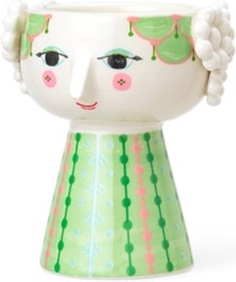Bjorn Wiinblad Eva kandelaar H9.5cm D8cm light green