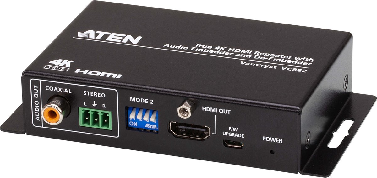Adapter HDMI naar DVI Aten VC882 Zwart