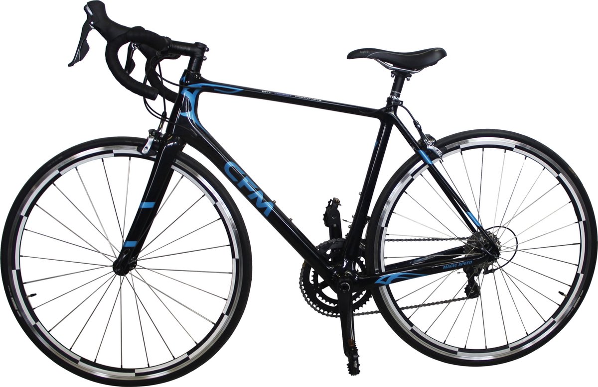 CFM Racefiets Carbon 700C L-TWOO-7 2*10S Blauw 57cm