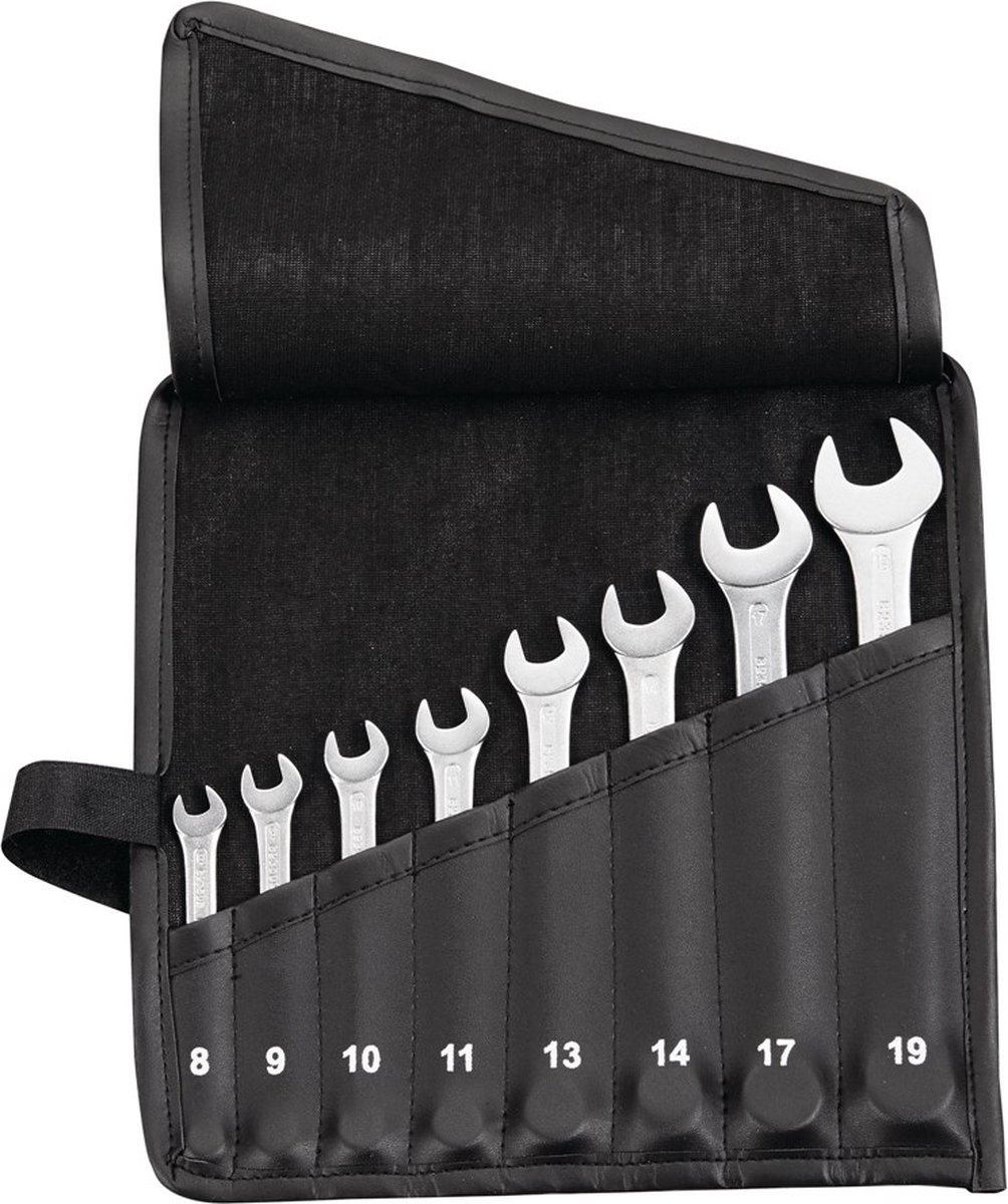 Promat 12-delige ringsteeksleutel-set in roltas - 6-22mm - 4000823725