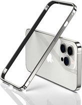 iPhone 14 Pro Bumper (GEEN achterplaat) | ZILVER | Ultradun | Perfect fit | Aluminium TPU hybride | Shockproof | 100% eco-vriendelijk