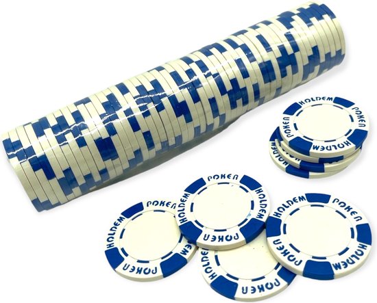 Thumbnail van een extra afbeelding van het spel Kinky Pleasure Poker Chips 50 Stuks Wit MP027-016