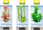 Tetra - Aquarium Kunstplantjes - Decoart Plantastics - 22cm - set van 3 stuks - S