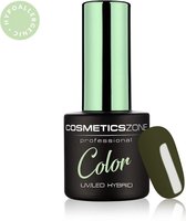 Cosmetics Zone Hypoallergene UV/LED Gellak 7ml. Jungle Green 741 - Groen - Glanzend - Gel nagellak