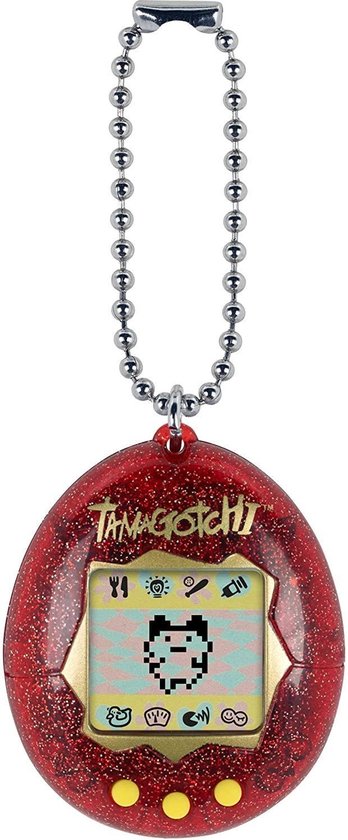 Tamagotchi The Original - New Red Glitter