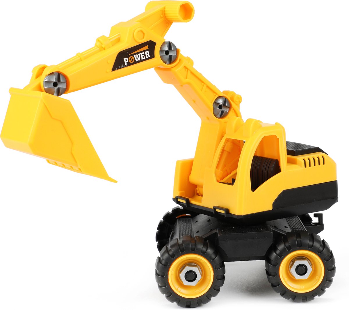 LEGO - City - 7248 4201 - Graafmachine Kiepwagen met Laadschop