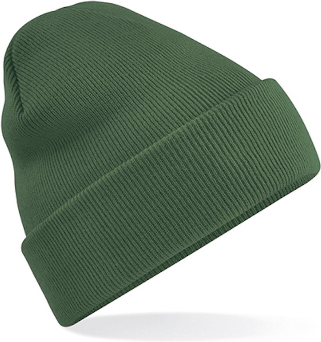 Beechfield 'Original Cuffed Beanie' Mosgroen