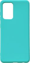 Casemania Hoesje Geschikt voor Samsung Galaxy A53 Turquoise - Extra Stevig Siliconen Back Cover