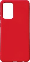 Casemania Hoesje Geschikt voor Samsung Galaxy A13 4G & A13 5G Rood - Extra Stevig Siliconen Back Cover