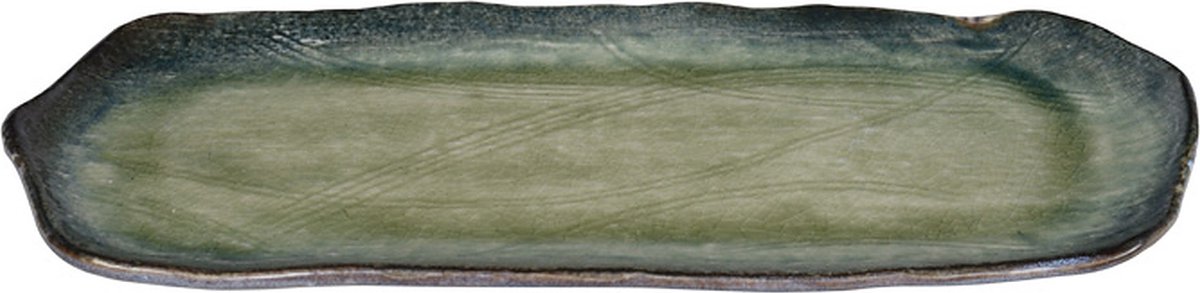 Yamasaku - Bord - Groen - Rechthoekig - 36 x 16.7 x 2.1cm