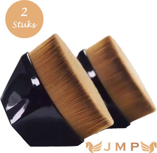JMP Cosmetics® 2 stuks Make Up Kwast