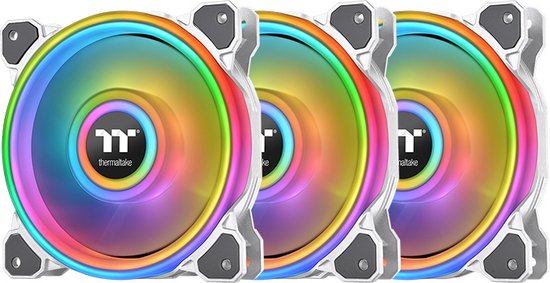 Thermaltake Riing Quad 12 RGB  TT Premium Edition - 3Pack, 120mm