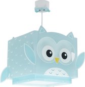Dalber Owl - Kinderkamer hanglamp - Blauw
