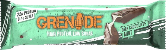 Grenade - High Protein, Low sugar - Protein bar - Dark Choc Mint - 22g eiwit - 12 x 60g - Eiwitreep - Diverse smaken — afbeelding 5