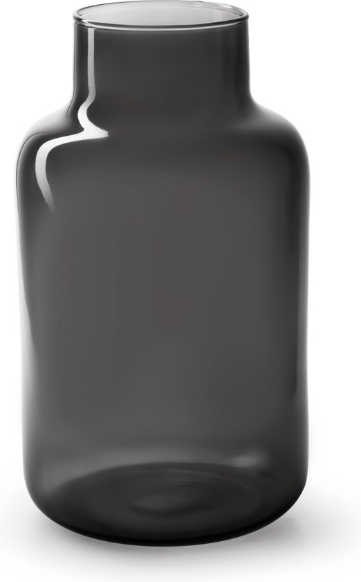 Vase noir ''Gigi'' - Vase Smoke fait main - H35 x Ø19cm