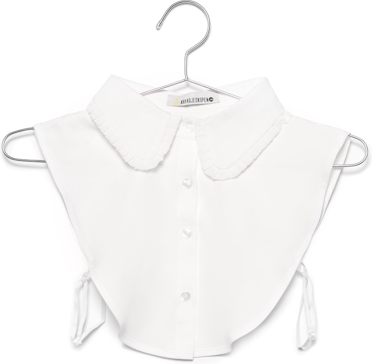 Kraagjeskopen.nl Wit Kraagje Chique Dames - Blouse Kraagjes Los