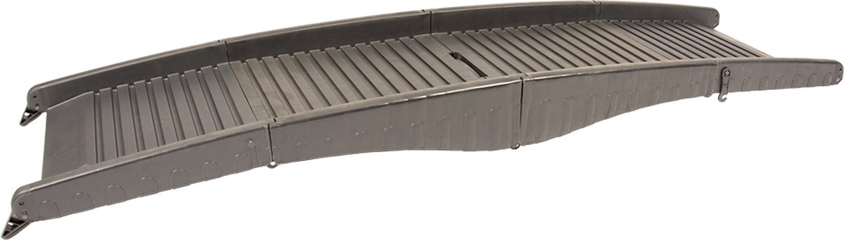 Loopplank auto plastic easy step tot 50kg 43x40x26cm grijs