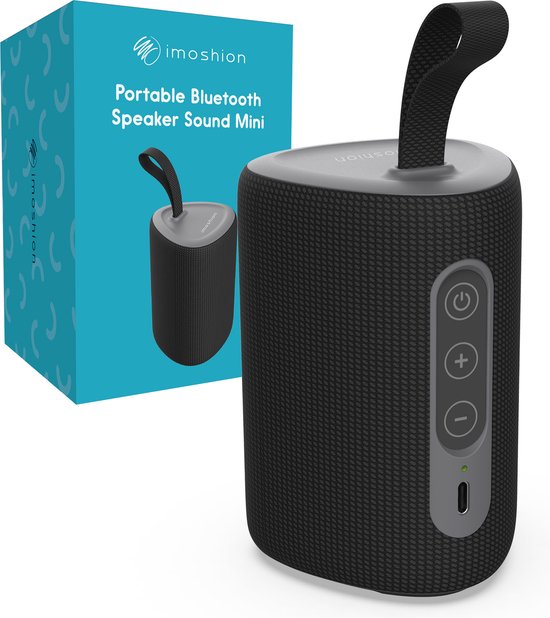 iMoshion Mini Bluetooth Speaker Draadloos - IPX6 Waterbestendig -  Koppelbare Muziek... | bol.com
