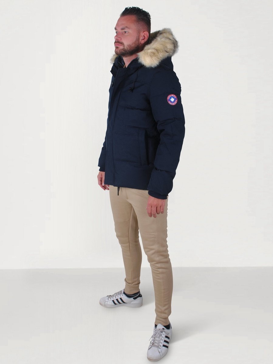 Paragoose - Veste d'hiver pour homme - Parka - Samy - Marine