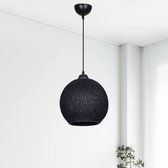 Hanglamp Lisburn E27 zwart