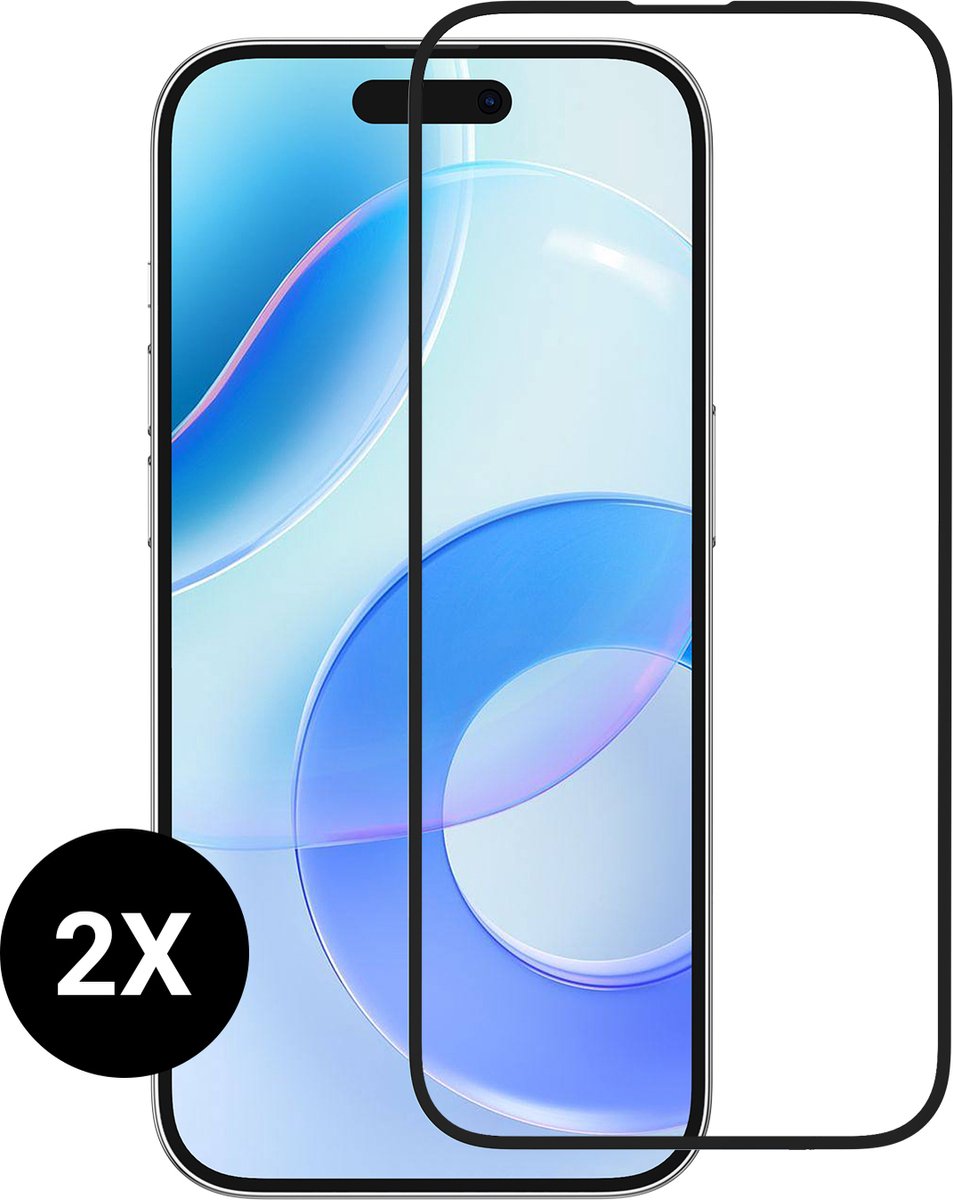 iPhone 14 Pro Max Screenprotector - Gehard Glas - Inclusief Installatie Frame - 2 stuks - Beschermglas - Screenprotector iPhone 14 Pro Max- Volledig Dekkend