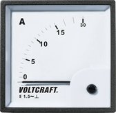 VOLTCRAFT AM-72X72/15A Appareil de mesure analogique à encastrer AM-72x72/15 A 15 A Fer doux