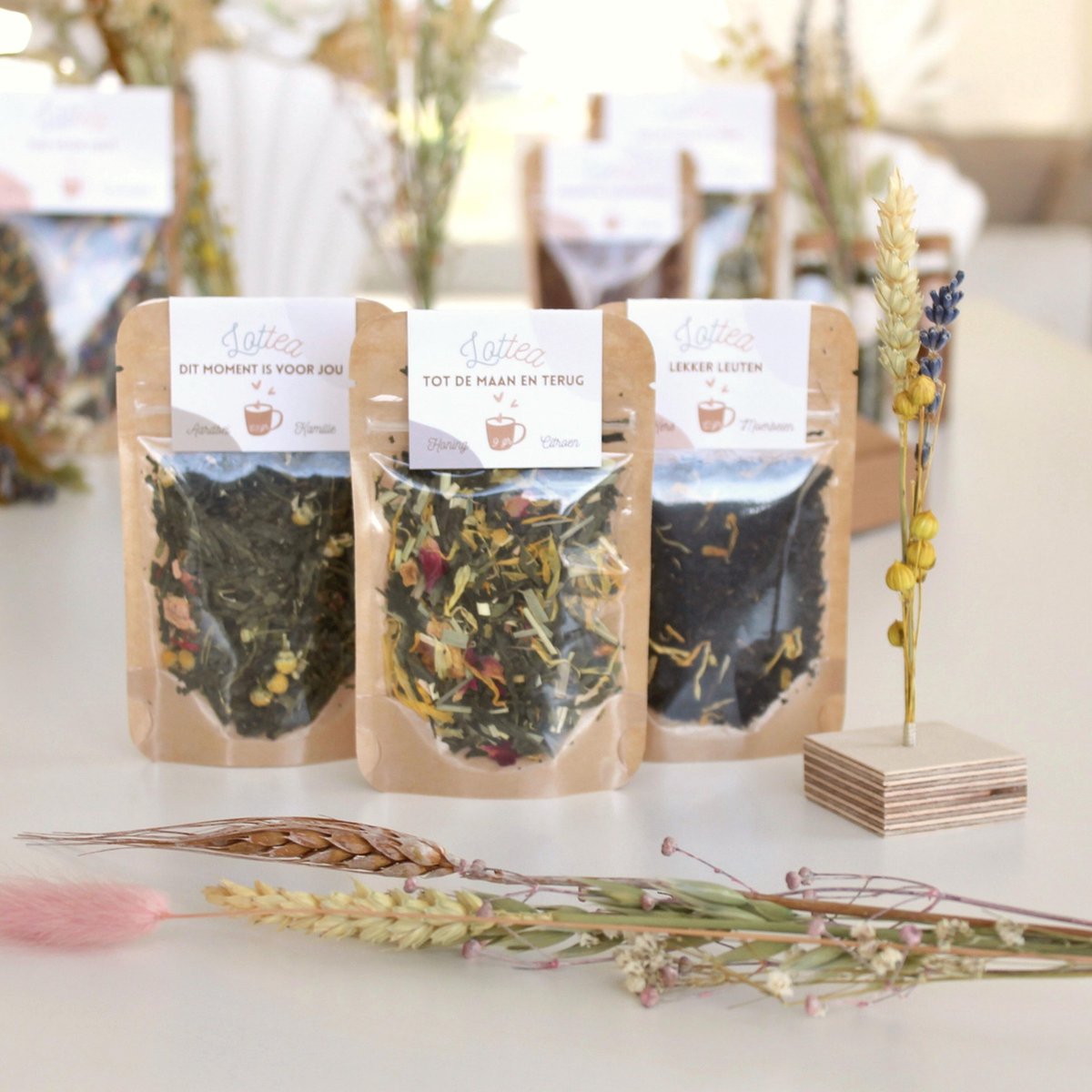 Het Teaplankje Giftset Tea Tasting Gratitude (Lottea, coffret