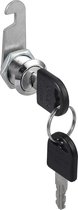 Locker slot - Kantelslot - 17mm - Gelijke sleutels