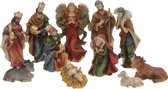 Figurines de la Nativité - 26x6x22 cm - 11 pièces