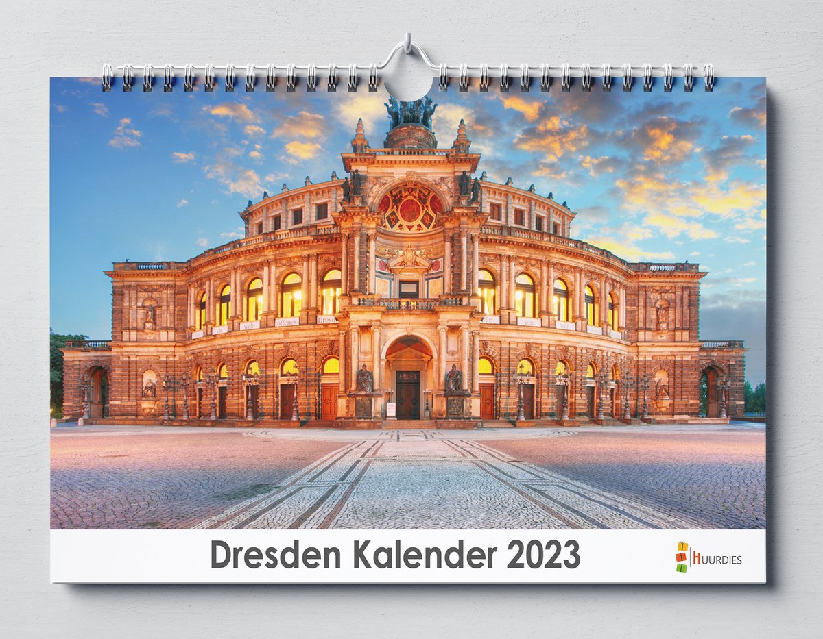 Dresden kalender 2023 | 35x24 cm | jaarkalender 2023 | Wandkalender 2023