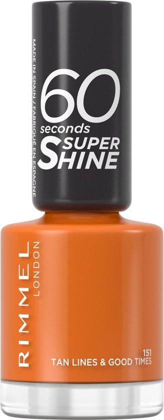 Foto: Rimmel london 60 seconds supershine nagellak 151 tan lines good times