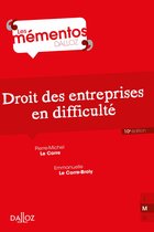 Mémentos - Droit des entreprises en difficulté. 10e éd.