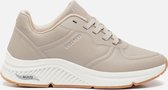 Skechers Arch Fit S-Miles- Mile Makers Dames Sneakers - Taupe - Maat 41