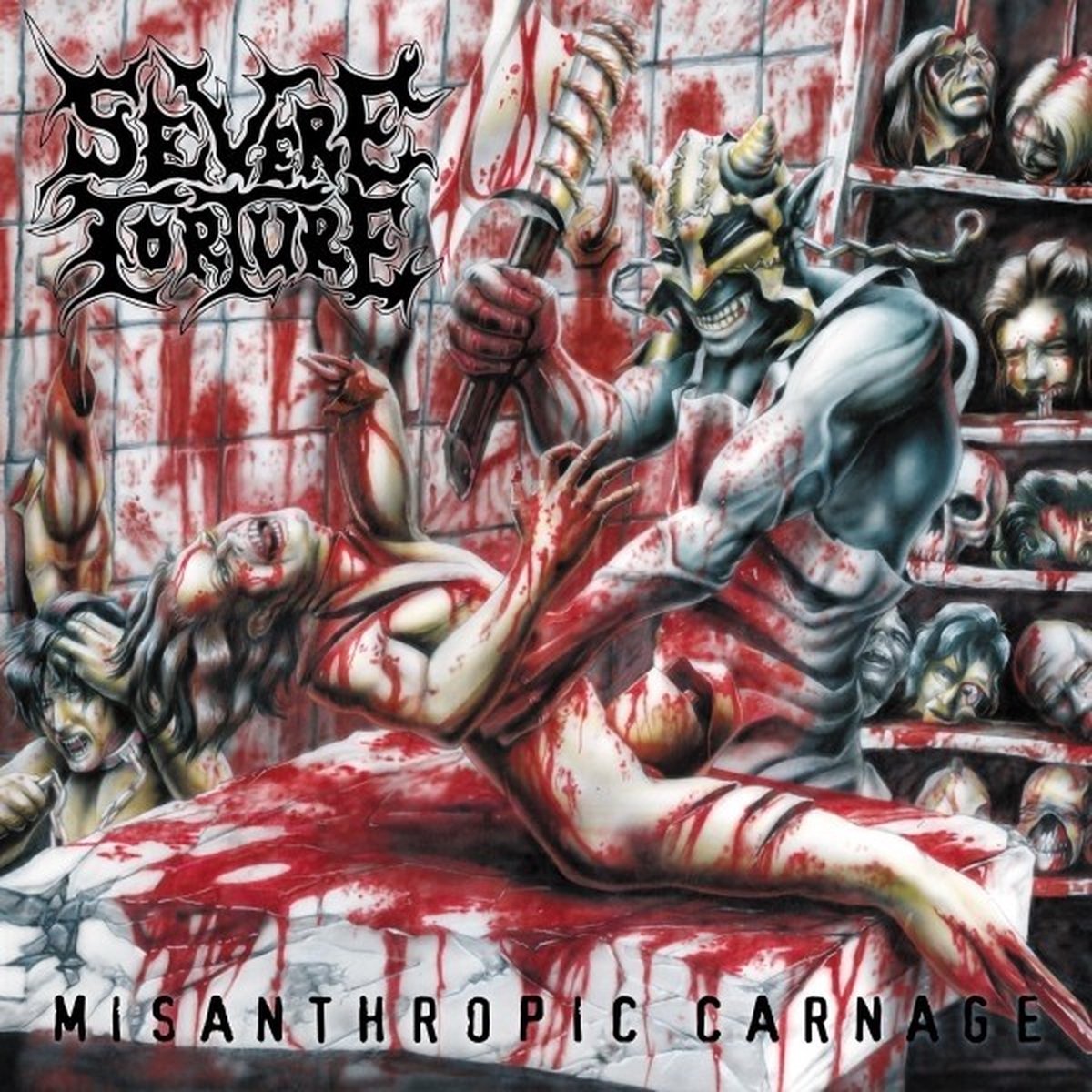 Severe Torture - Misanthropic Carnage (LP) (Limited Edition) (Coloured Vinyl)