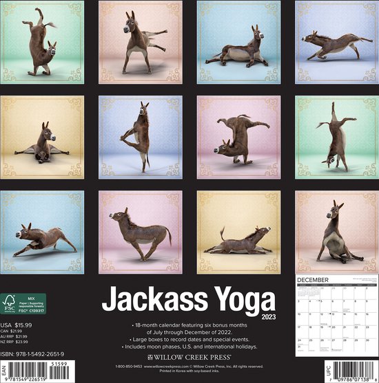 Jackass Yoga Kalender 2023