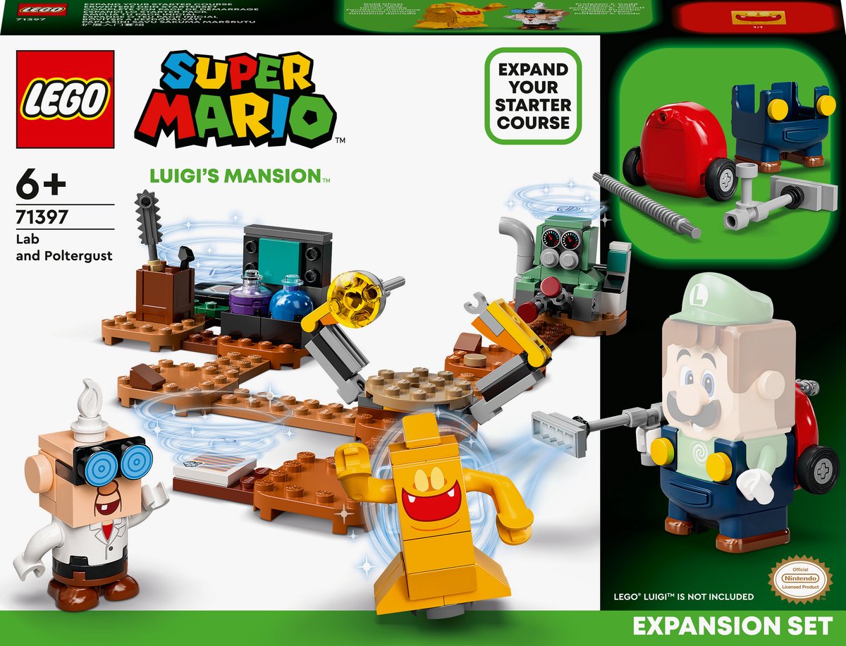 71397 LEGO Super Mario Uitbreidingsset: Luigi’s Ma