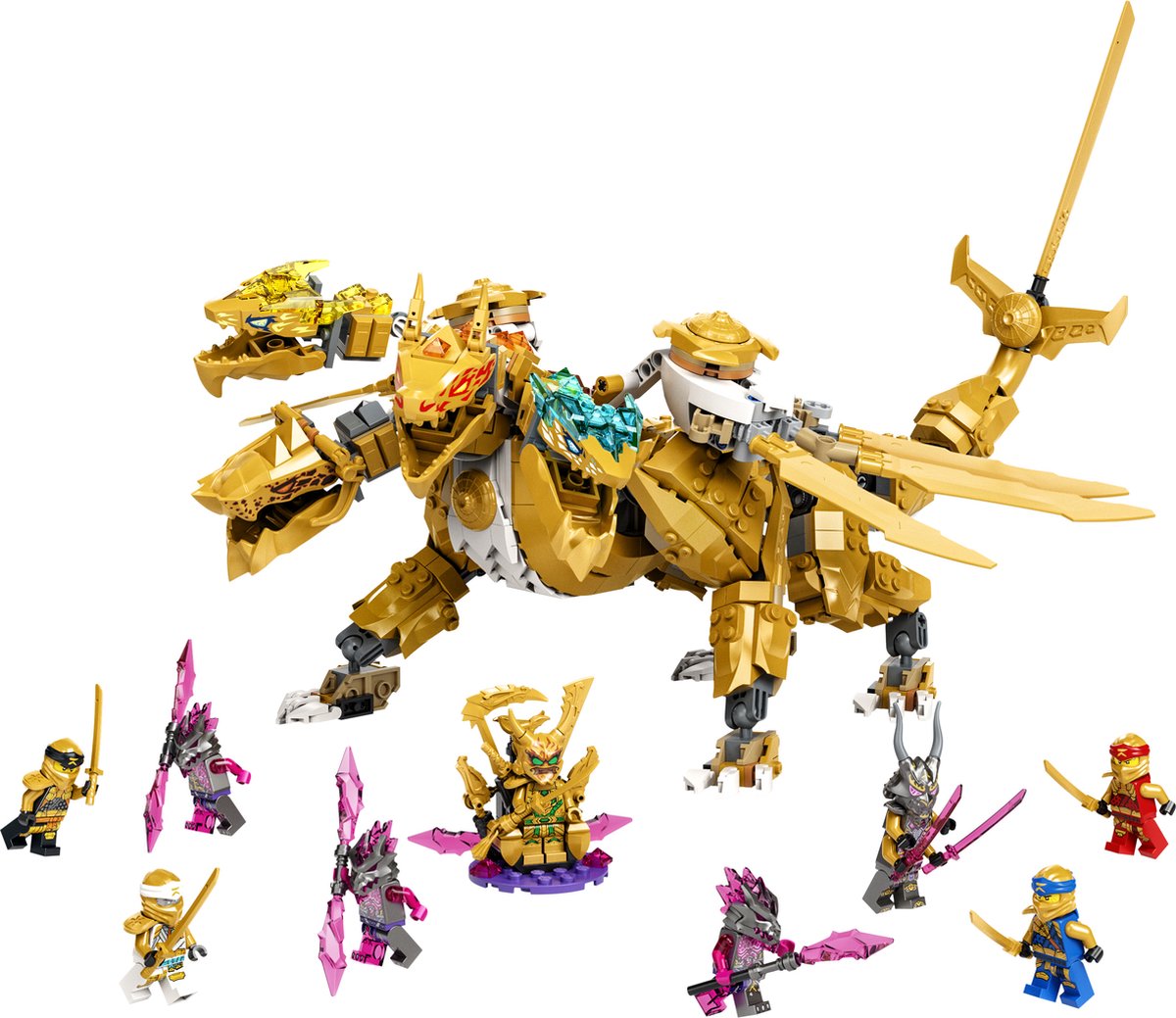LEGO NINJAGO Lloyds Gouden Ultra Draak - 71774 — afbeelding 12