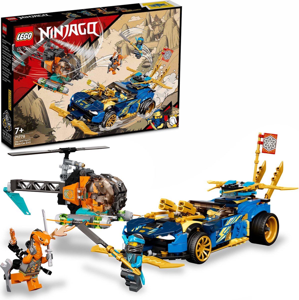 LEGO - La voiture de course de Lloyd Évolution - Assemblage et construction  - JEUX, JOUETS -  - Livres + cadeaux + jeux