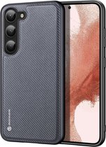 Dux Ducis Fino Samsung Galaxy S23 Plus Hoesje Back Cover Grijs