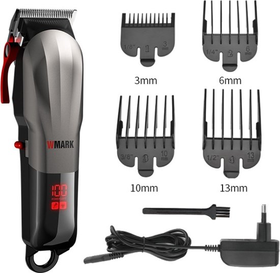 Tondeuse à cheveux électrique WMARK NG-115 - Sans fil - Tondeuse à cheveux...  | bol.com