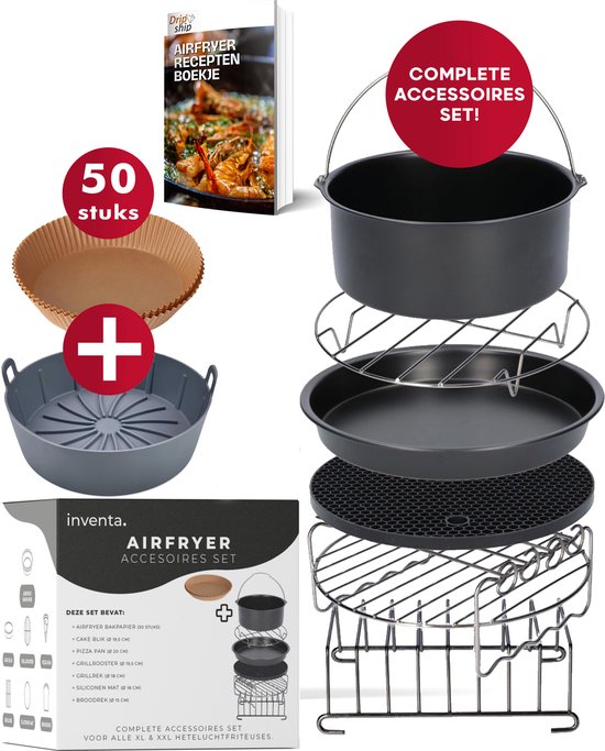 Airfryer Accesoires Airfryer XL + XXL Receptenboekje Airfryer