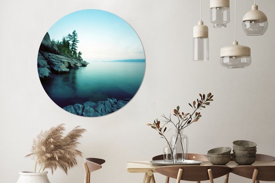 Assiette en plastique Flathead Lake Wall cercle ⌀ 150 cm XXL / Groot format!
