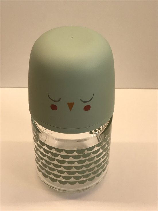 Babyflesje - suavinex - zuigfles bonhomia -+0 maand - 120 ml - green