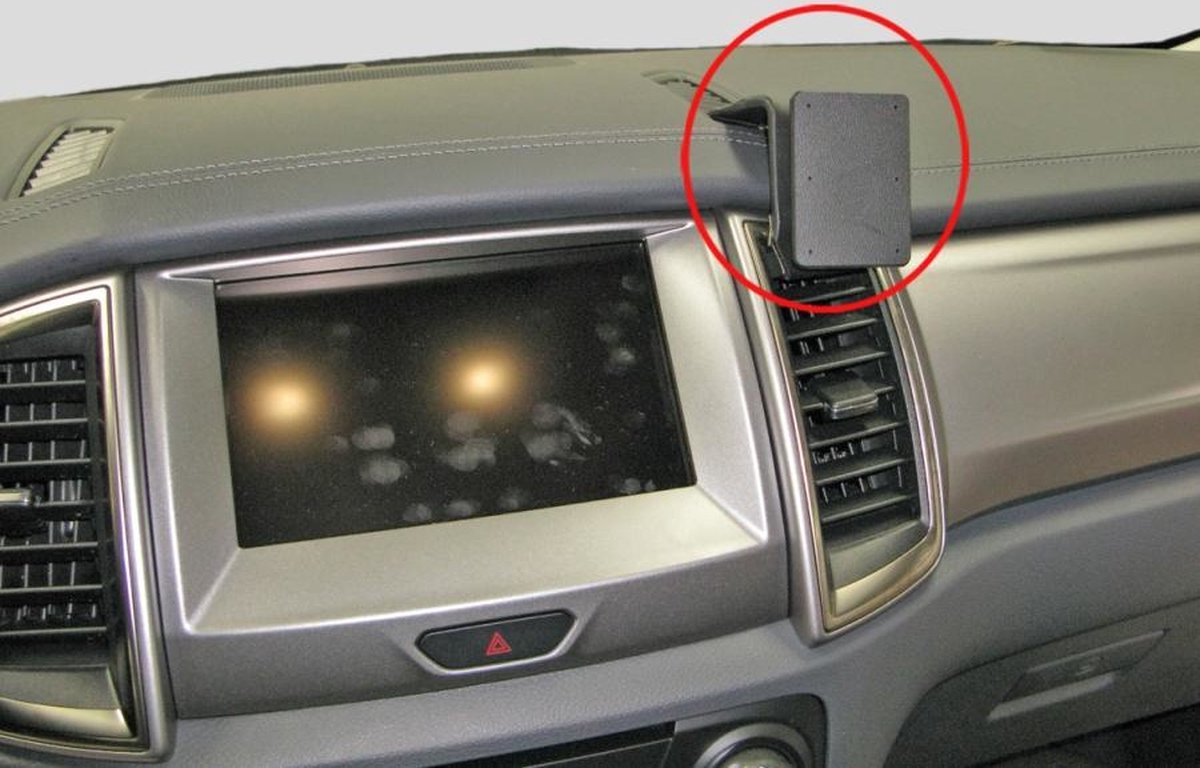 Brodit ProClip houder geschikt voor Ford Ranger Wildtrak/ Raptor 2016 - Angled mount