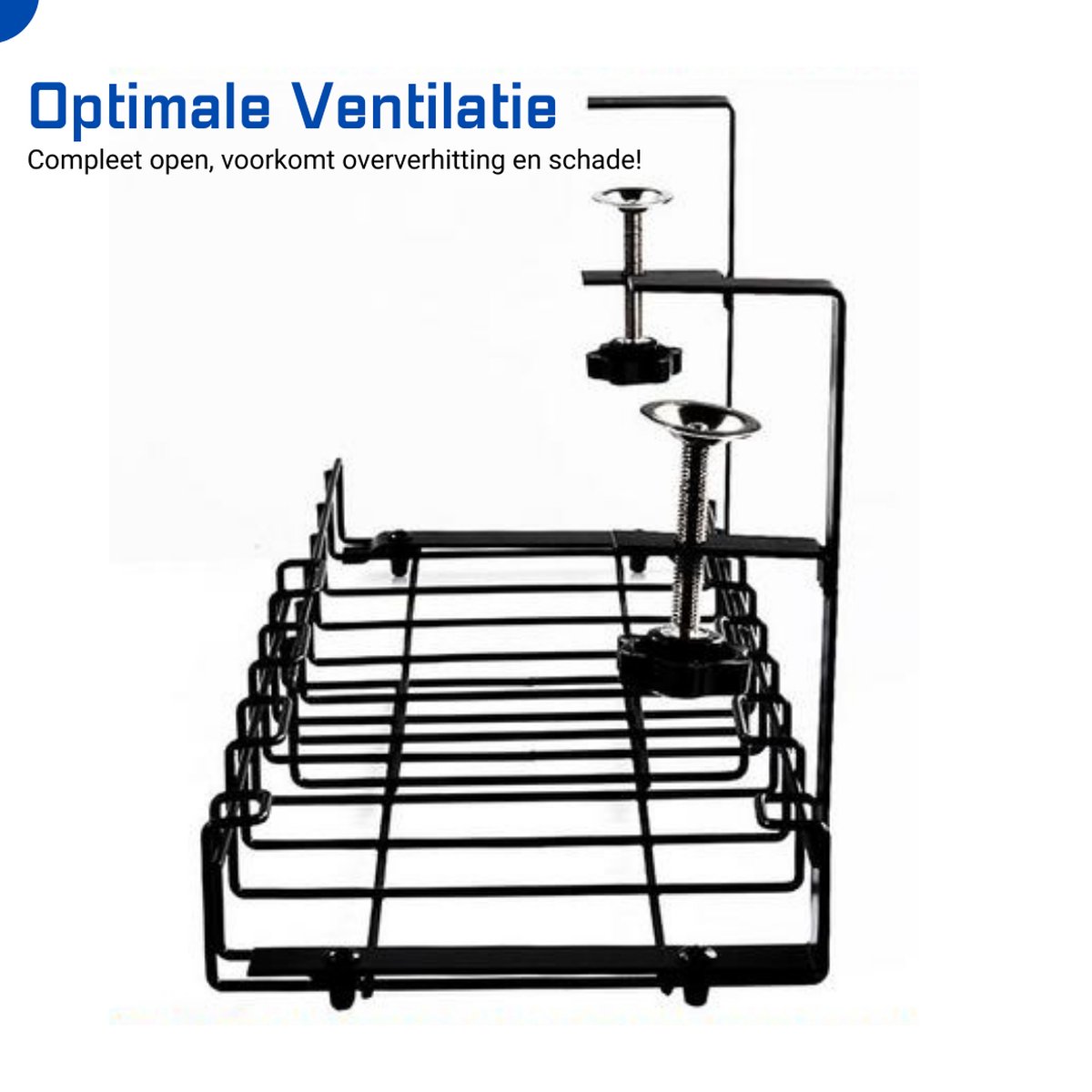 Kabel Management Onder Bureau Cable Management Tray Zonder Schroeven