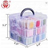 borduurgaren - 150 kleuren borduurgaren in koffer