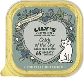 Lily's kitchen cat smooth pate salmon / chicken kattenvoer 3x 19x85 gr