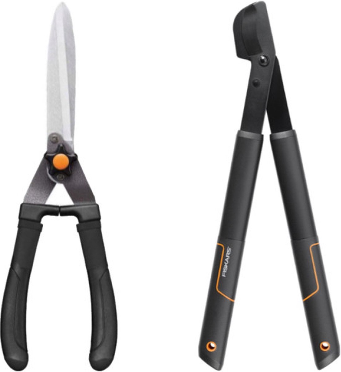 Set FISKARS Takkenschaar - Enkele trap - 32mm - 1001432 - Heggenschaar - 55cm - HS10