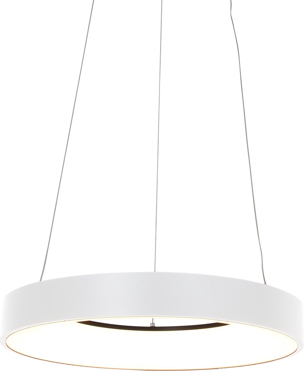 Hanglamp - Bussandri Limited - Design - Metaal - Design - LED - L: 45cm - Voor Binnen - Woonkamer - Eetkamer - Blauw