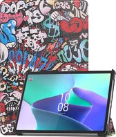 Hoes Geschikt voor Lenovo Tab P11 Pro Hoes Luxe Hoesje Case Met Uitsparing Geschikt voor Lenovo Pen - Hoesje Geschikt voor Lenovo Tab P11 Pro Hoes Cover - Graffity